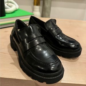 Zara platform chunky loafers